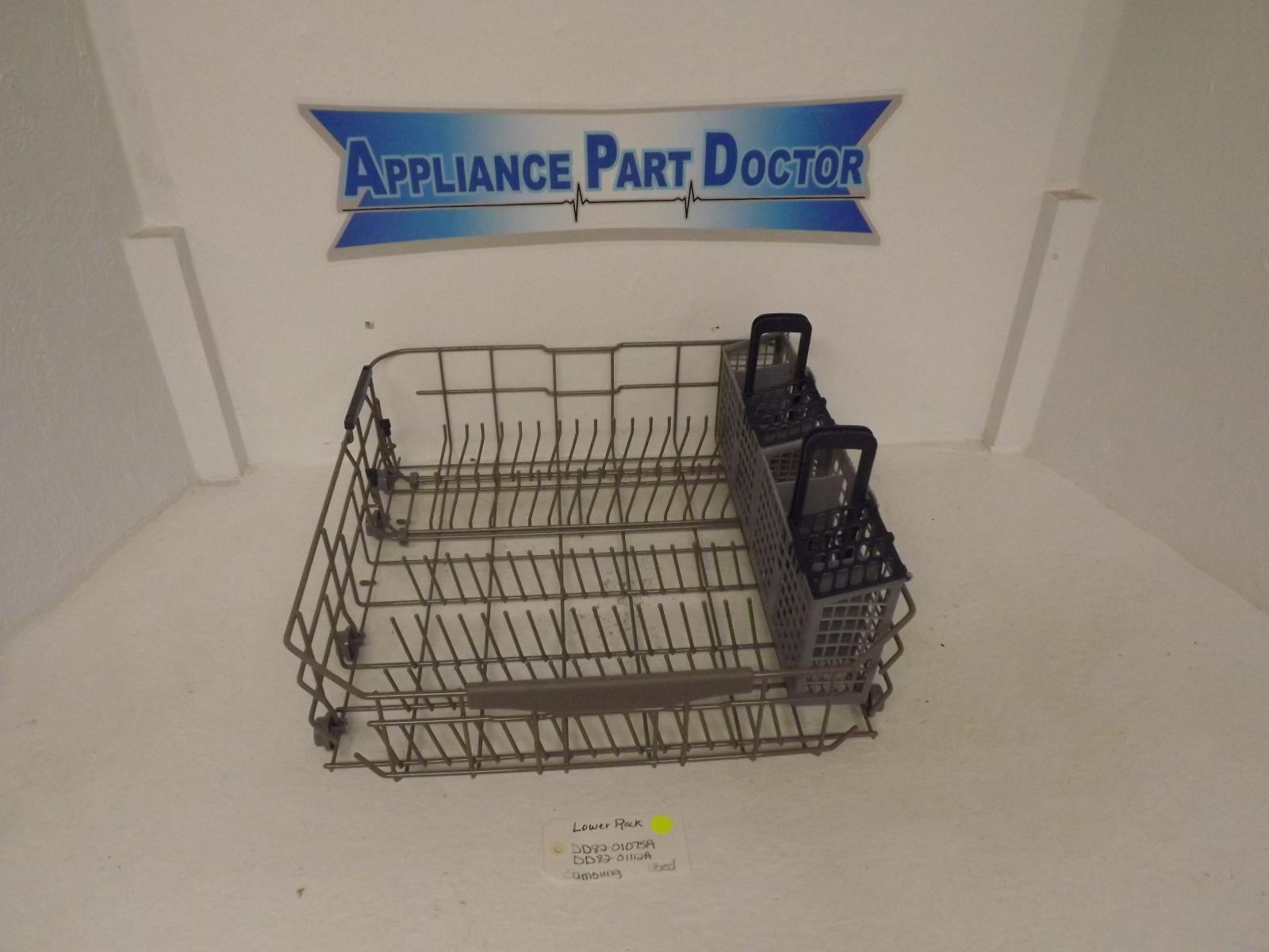 Samsung Dishwasher DD82-01075A DD82-01112A Lower Rack Used Samsung Dishwasher DD82-01075A DD82-01112A Lower Rack Used